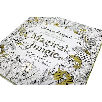 Magical Jungle: An Inky Expedition and Coloring Book for Adults