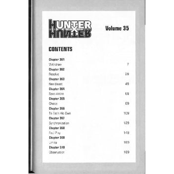 Hunter x Hunter, Vol. 35 by Yoshihiro Togashi, Paperback, 9781974703067