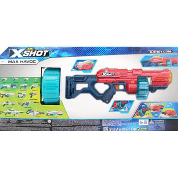 X-shot Chaos Foam Dart Launcher Blue