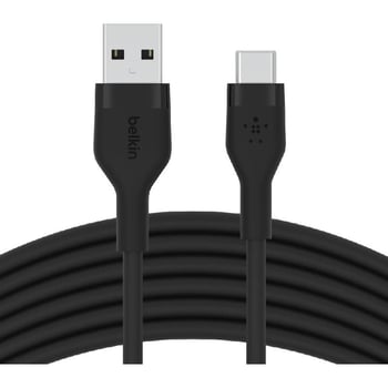 USB-C to USB-A Cable (2m / 6.6ft, Black), Belkin
