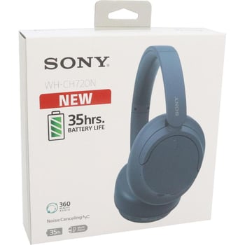 Sony WH-CH720N Over-Ear Headphones Bluetooth/Wired (Optional) Blue - Jarir  Bookstore KSA