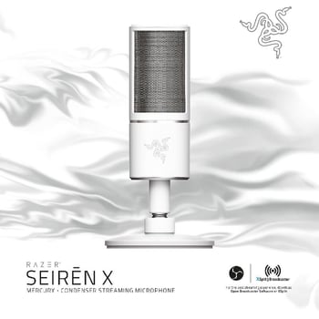 Razer Seiren Microphone for Streaming PC Gaming Accessory - Jarir