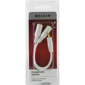 RockStar 5-Jack 3.5 mm Audio Headphone Splitter by Belkin