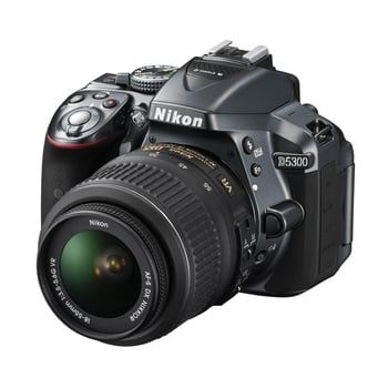 Nikon D5300 DSLR Camera 24.2 MP Full HD 1920 X 1080p/30fps - Jarir
