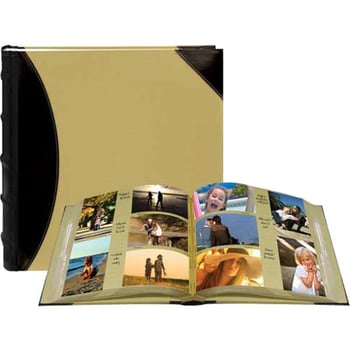 Pioneer, 5x7 Bi-Directional Cloth Frame Photo Album (Assorted Colors)