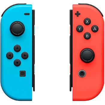 Nintendo Joy-Con (L)/(R) Controller Neon Red/Neon Blue - Jarir