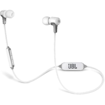 JBL E25 In-Ear Earphones Bluetooth White - Bookstore KSA