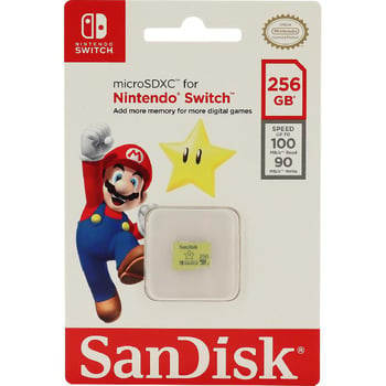 SanDisk Micro SDXC Nintendo 256GB