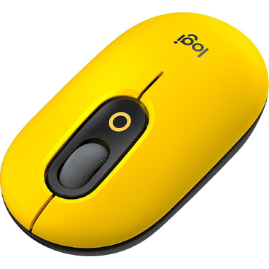 Logitech POP Mouse, Optical DPI Range: 1000-4000, Nominal Value: 1000 DPI, Bluetooth/Wireless (2.4 GHz RF), Blast