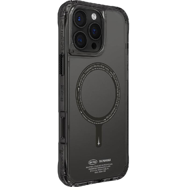 سكينارما سايدو، غطاء خلفي للهاتف الذكي مع ماغ سيف، برو ‎16‎ متوافق مع آيفون، اسود