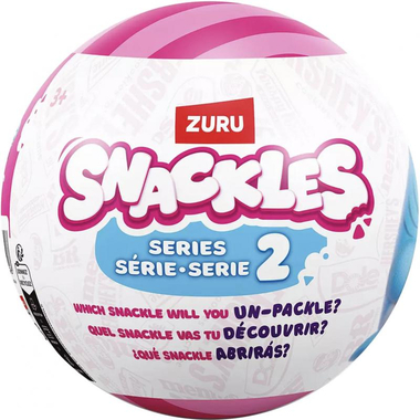 Zuru Surprise Snackles Capsule, Series 2 Toy Collectible, Assorted Color, 3 Years and Above