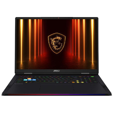 ام اس اي رايدر 18 أتش  أكس Gaming Laptops، الذكاء الاصطناعي، 18 بوصة، معالج انتل كور ألترا 9، 64 جيجابايت رام، SSD الجيل الرابع ×4 NVMe PCIe 2 تيرابايت، برو ‎11‎ ويندوز، نفيديا جيفورس  16 جيجابايت،