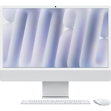 ابل iMac M4 بي سي كمبيوتر مكتبي شامل، آبل انتليجينس، 24 بوصة، أم 4، 16 جيجابايت رام، قرص صلب SSD بسعة 512 جيجابايت،