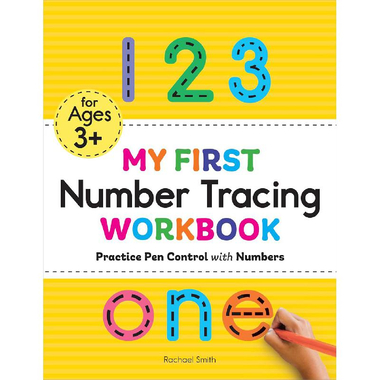 ‎My First Workbook: Number Tracing، for Ages ‎3‎+ ‎-‎ Practice Pen Control with Numbers‎