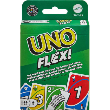 Mattel Flex Card Game, 7 Years and Above, English