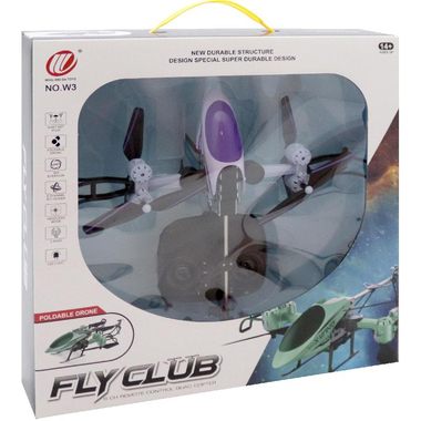 Drone W3 App Controlled Device, White, English, 14 Years and Above