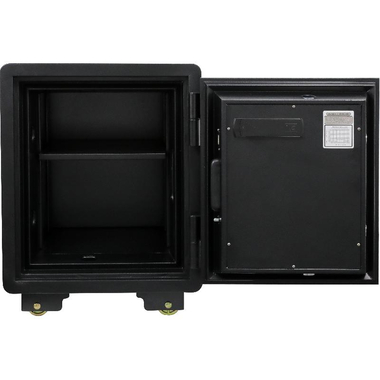 Kazguard Digital Lock Safe Vault, 52.00 cm ( 1.71 ft ), 77.00 kg ( 169.75 lb ), 39 Liters, Fire Resistant (1 hr), Black