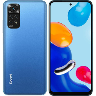 Xiaomi Redmi Note 11, 128 GB, 6 GB RAM, 4G LTE, Twilight Blue