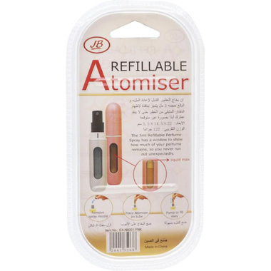 Travelines Refillable Fragrance Spray, Cosmetic Accessory, Pink