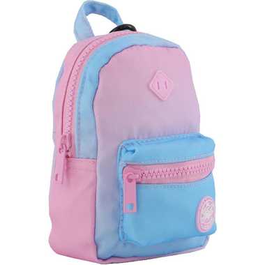 اتريوم حقيبة ظهر صغيرة سلسلة مفاتيح بوش، ازرق زهري