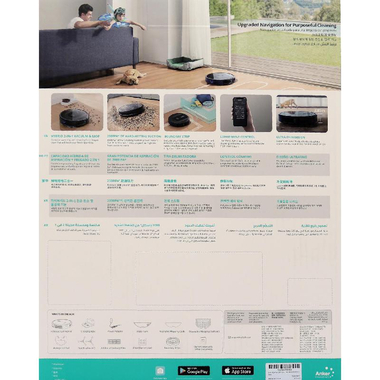 Eufy RoboVac G30 Hybrid Robotic Vacuum Cleaner, Bluetooth, Works with Android/iOS Devices