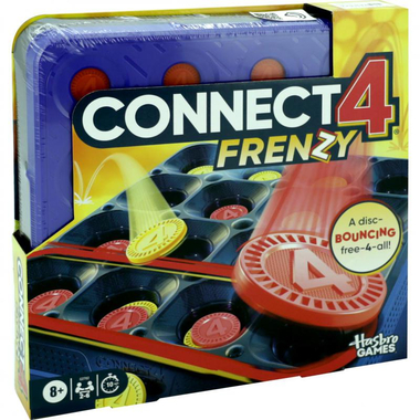 هاسبرو كونيكت 4 Frenzy Grid ‎-‎ على التوالي ‎4‎ أسقط القرص للحصول على لعبة تنمية مهارات، 8 سنوات فما فوق، انجليزي