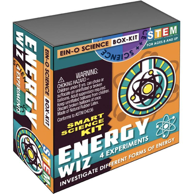 COG Limited Ein-O Science Box Kit: Energy Wiz, 4 Experiments Science Learning Activity Set, English, 8 Years and Above