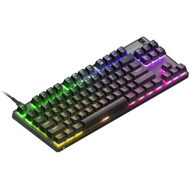 SteelSeries Apex 9 TKL US Mechanical (Optipoint) Linear Optical Switch Gaming Keyboard, Wired, for Laptop/PC Desktop Computer/CPU, Black