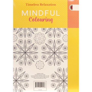 Timeless Relaxation: Mindful Colouring Book - Relax and Unwind with These Beautiful Images
              false 2