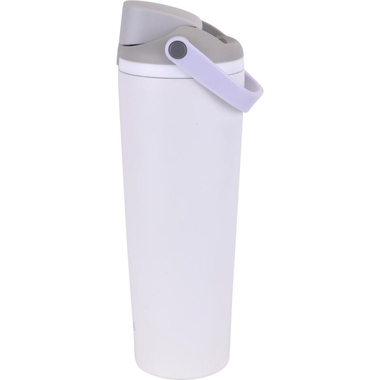 Atrium Tumbler
               Stainless Steel Water Bottle with Straw and Push-Button Lid with Handle, Cold, 900.00 ml ( 1.58 pt ), Pastel Grey 3