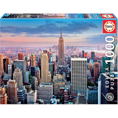 ايدوكا 1000، ميدتاون مانهاتن، نيويورك، أحجية صور، 1000 قطعة، 9 سنوات فأكثر