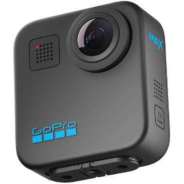 GoPro MAX Action Cam, 360 Video: 4992 x 2496 - Single Lens Mode: 1080p/1440p, Black