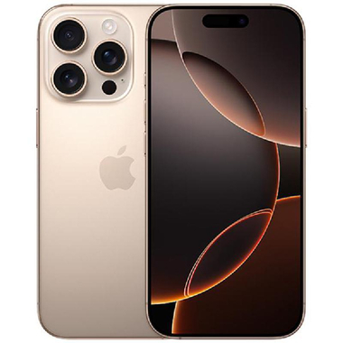 Apple iPhone 16 Pro, 128 GB, Desert Titanium, 5G, Apple A18 Pro