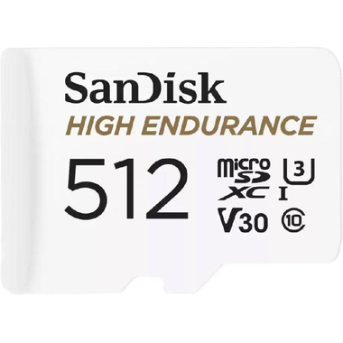 SanDisk High Endurance MicroSDXC, 512 GB
