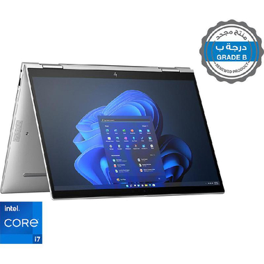Renewed Grade B HP Elite x360 1040 G10 2-in-1 Laptop - Convertible, 14", Intel Core i7, 16 GB RAM, 1 TB PCIe NVMe M.2 SSD, Windows 11 Pro, Intel Iris Xe Graphics, Foldable