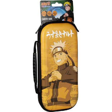 KONIX Naruto Carrying Case with Handle, for (Nintendo) Switch V2/Switch - OLED, Yellow