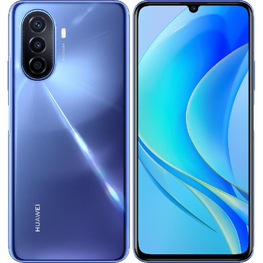 هواوي Y70‎‎ نوفا، 128 جيجابايت، 4 جيجابايت رام، ازرق 4‎G LTE، هاي سيليكون كيرين 710