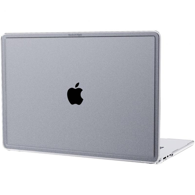 Tech21 EvoShell Top and Bottom Cover, Hardshell Case, for MacBook Pro 16 M1/MacBook Pro 16 M2/MacBook Pro 16 M3, Clear