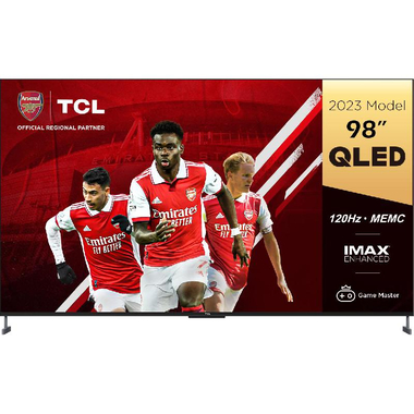 TCL 98" Smart TV, QLED, Black, 98C735