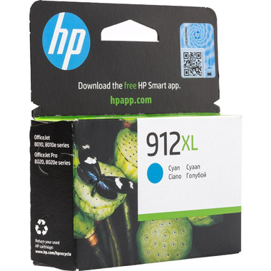 HP 912XL Inkjet Cartridge
               Cyan 2