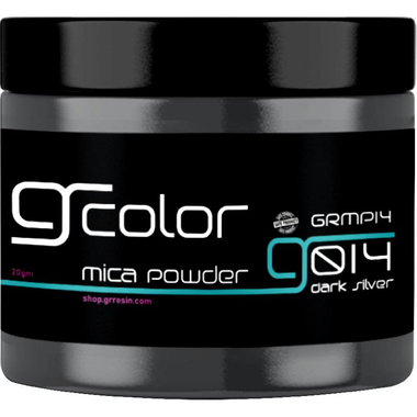 Graffiti Resin Powder Colorant Pigment Paints, Dark Silver, 1 Color