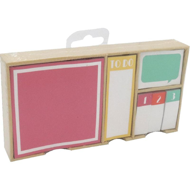 Roco Trendy Self Stick Notes, Printed "TO DO" Message, 3 X 5 in, 100 Notes, Assorted Color