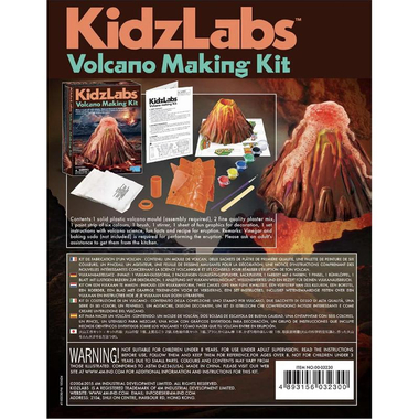 4M KidzLabs Making Volcano Kit Science Learning Activity Set, English, 8 Years and Above