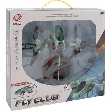 Drone W3 App Controlled Device, White, English, 14 Years and Above