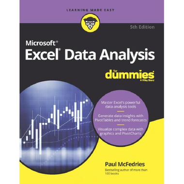 Microsoft Excel Data Analysis for Dummies، ‎5‎th Edition