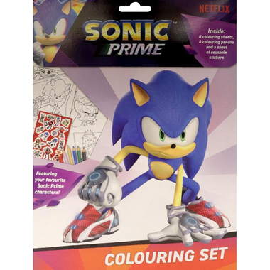 Sonic The Hedgehog Prime: Colouring Set (Netflix)