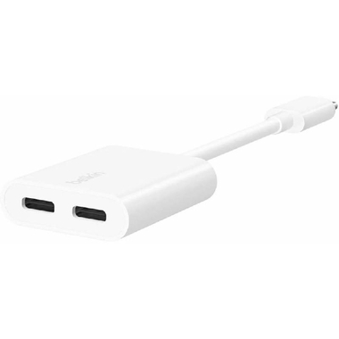 Belkin RockStar USB-C Audio + Charge Adapter Auxiliary Adapter