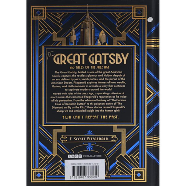 The Great Gatsby and Tales of The Jazz Age (Page Classics) - Deluxe Edition
              false 2