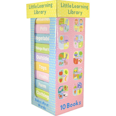 Baby's First Words, Little Learning Library - 10 Books Set