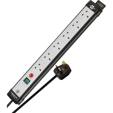 برننستوهل لاين‎‎-‎‎بريميوم وصلة كهرباء، 6 منافذ، 3.00 م